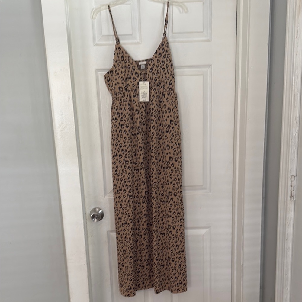 A New Day Leopard Print Maxi Dress